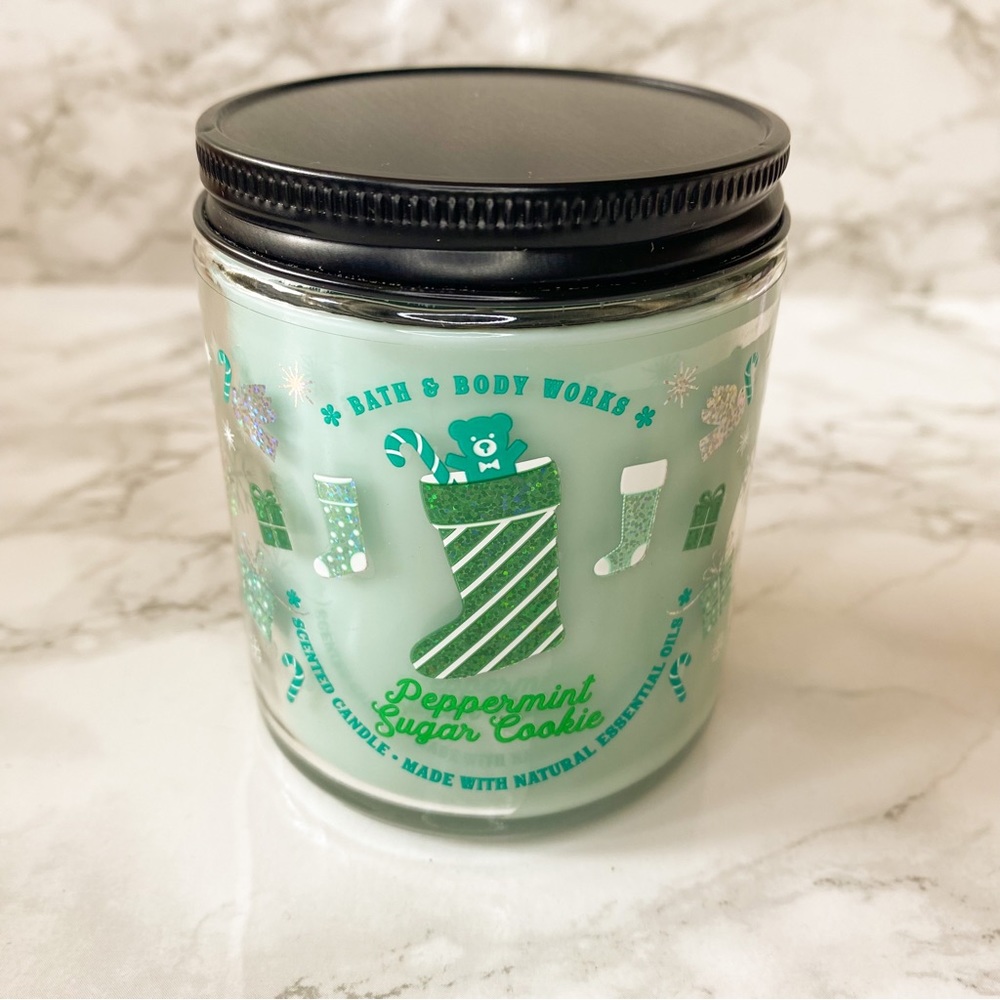 B&BW Peppermint Sugar Cookie Single Wick